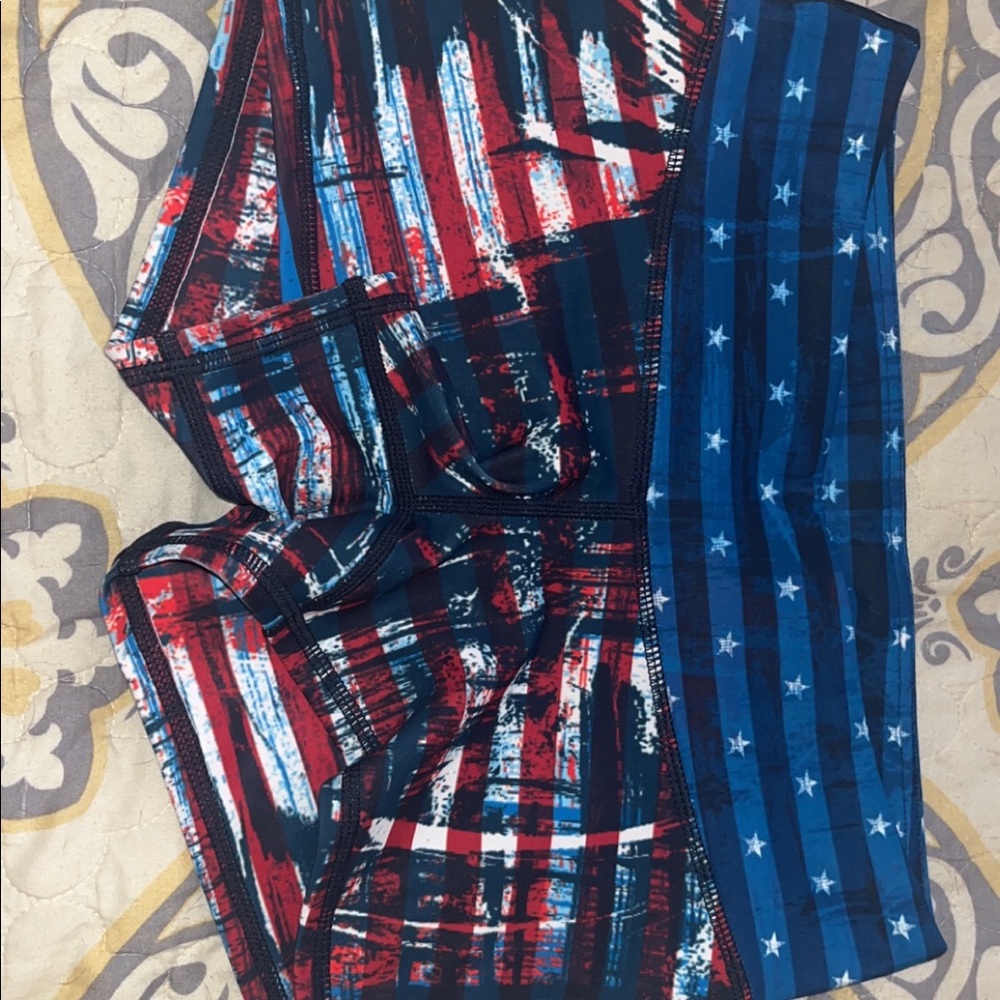 Workout/CrossFit IAB American Flag shorts, Small.